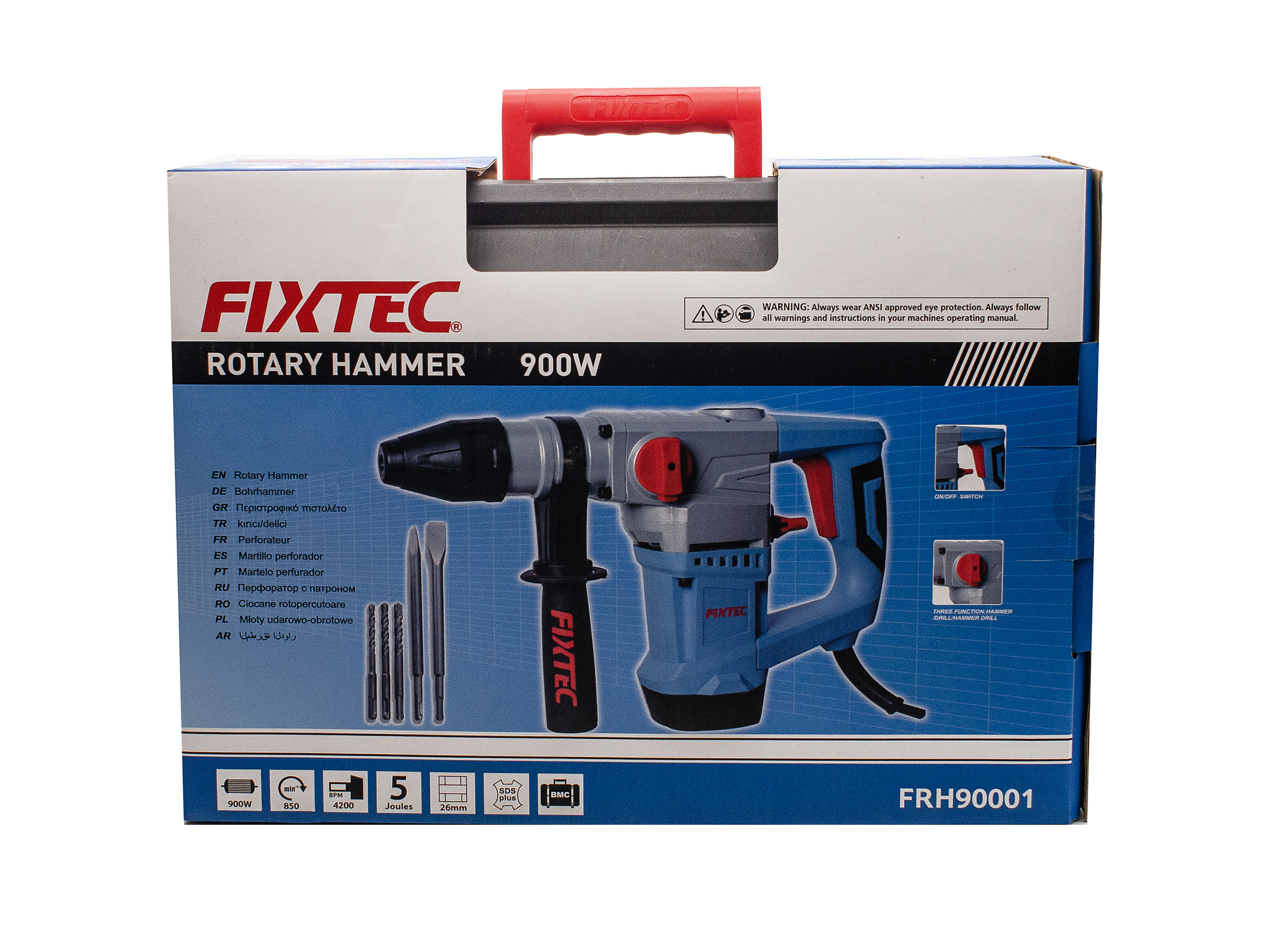 Перфоратор Fixtec FRH90001,900Вт,3 режима