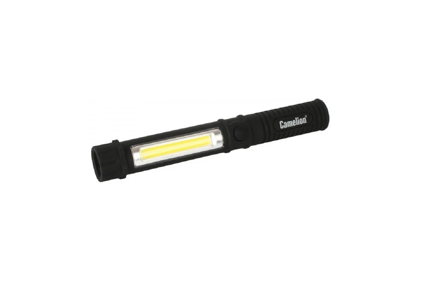 Фонарь-ручка Сamelion LED51521, COB LED+1W LED, 3XR03, черный