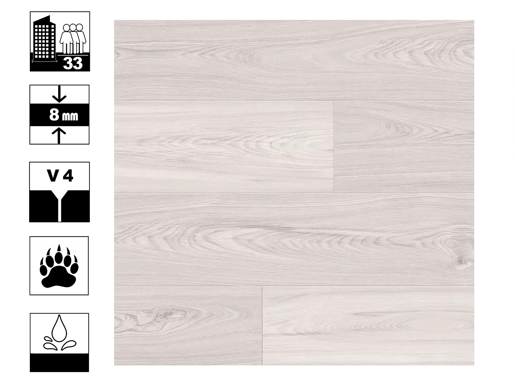 Ламинат FloorBee Costa AC5/33 4V Верде