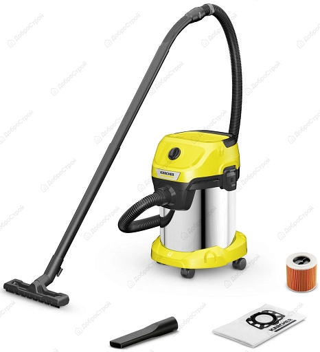 Пылесос Karcher WD 3 S V-17/4/20 сухая и влажная уборка