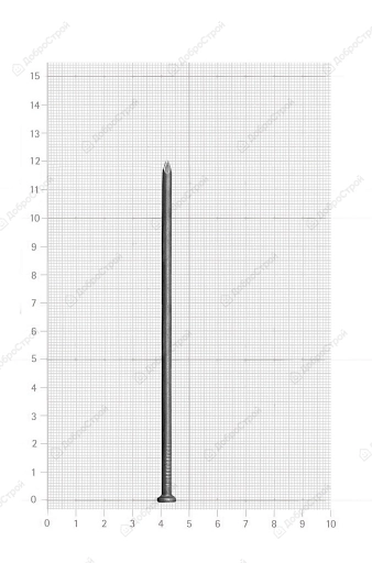Гвоздь строительные 4х120мм, 1 кг