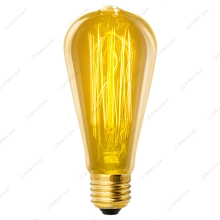 Лампа накаливания Uniel  Vintage, конус IL-V-ST64-60/GOLDEN/E27