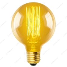Лампа накаливания Uniel  Vintage, шар IL-V-G80-60-GOLDEN-E27