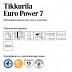 Краска интерьерная стойкая к мытью TIKKURILA EURO POWER 7 A мат 2,7л